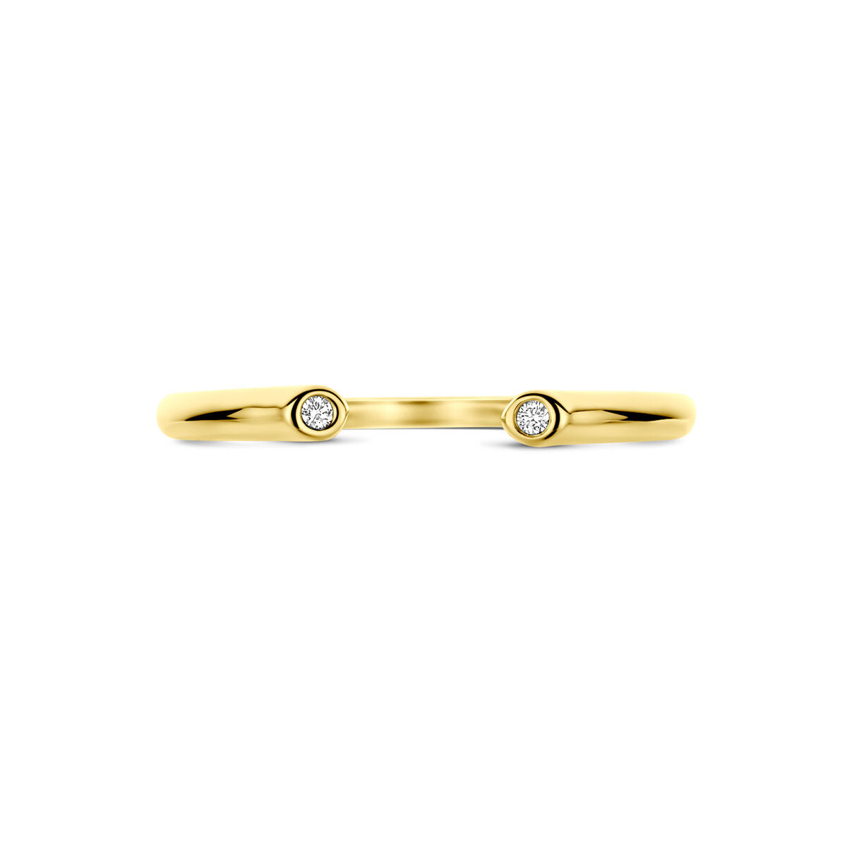 Fantasy Collection Ring diamant 0.01ct 14K geelgoud