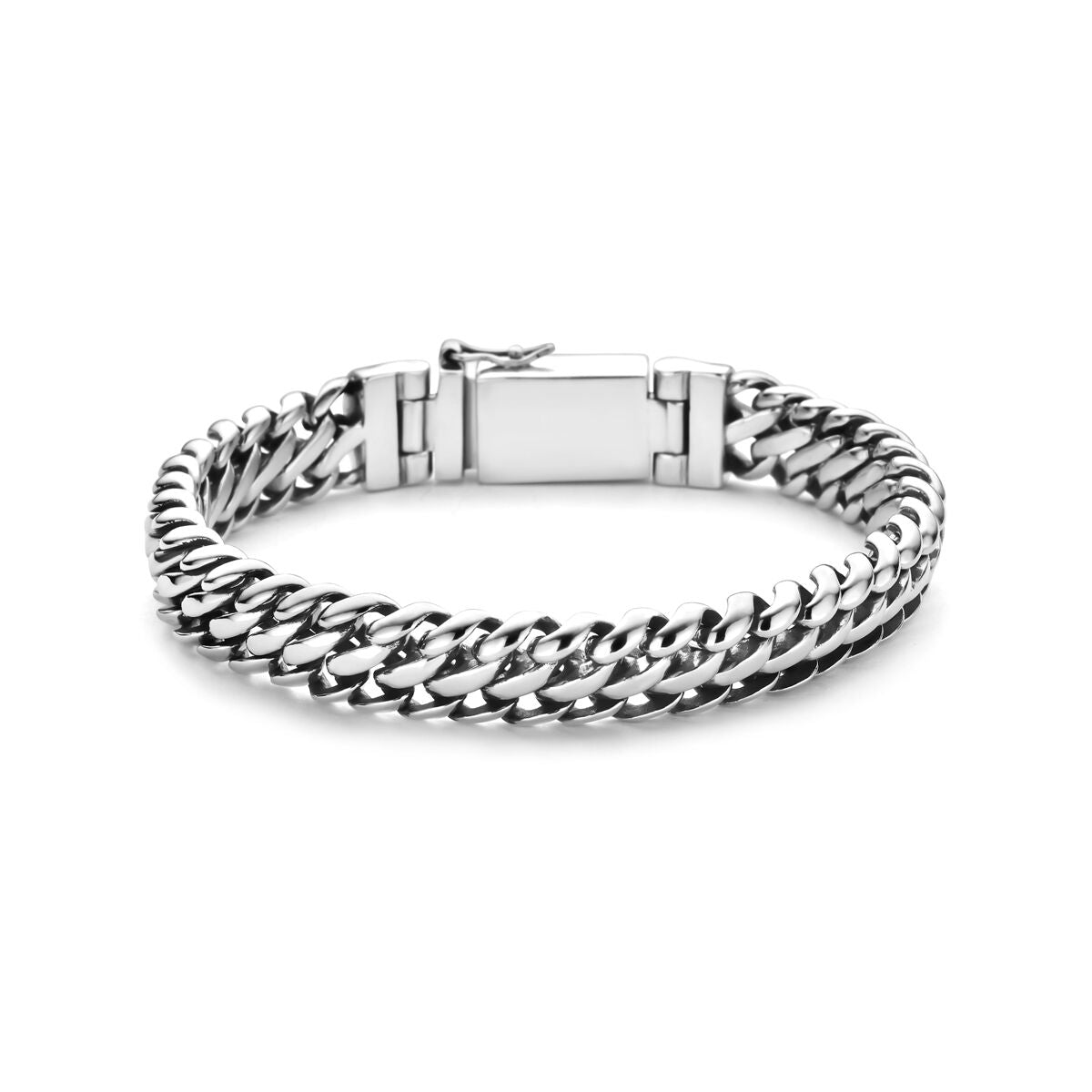 Fantasy Collection Armband oxi 11 mm 21 cm zilver geoxideerd