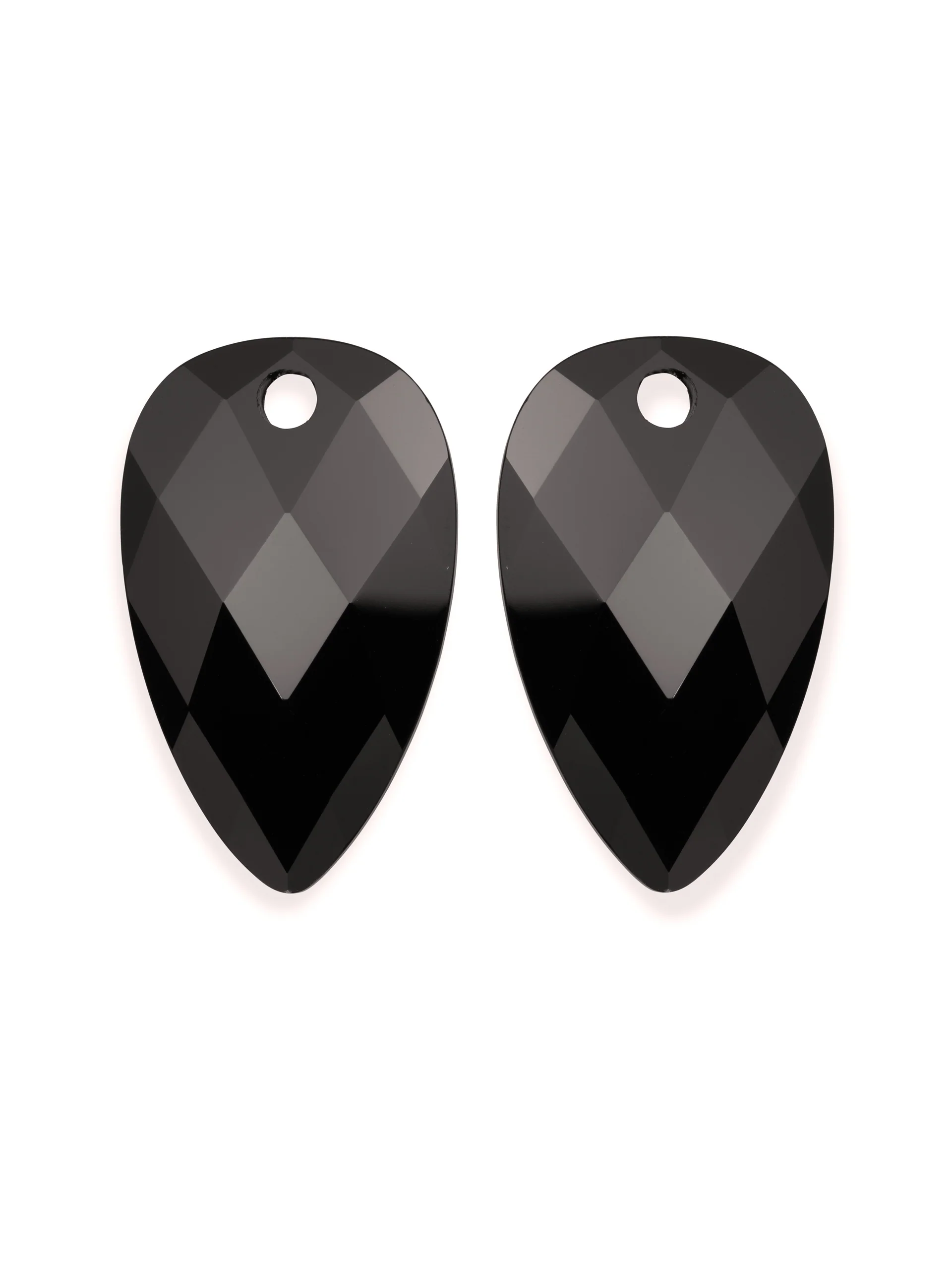 Sparkling Jewels Oorstenen Blossom Onyx EAGEM07-BS