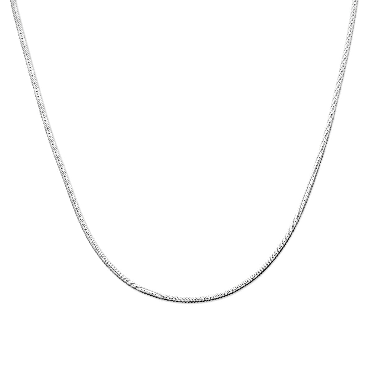 Fantasy Collection Collier gourmette 2,6 mm 40 + 4 cm zilver
