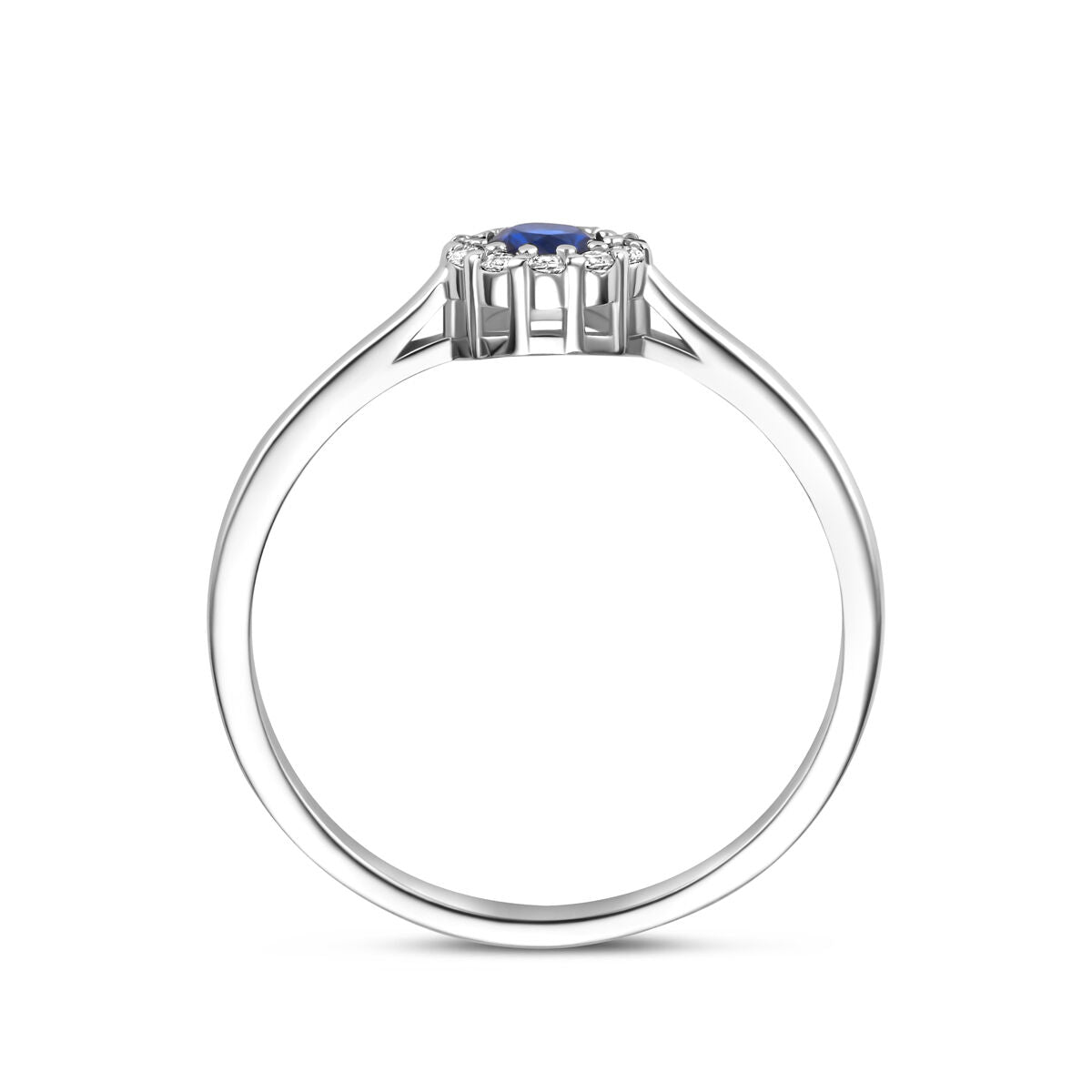 Fantasy Collection Ring saffier zirkonia zilver