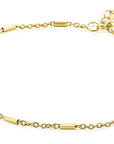 Zinzi zilveren fantasie armband geel verguld 17-20cm ZIA1648G