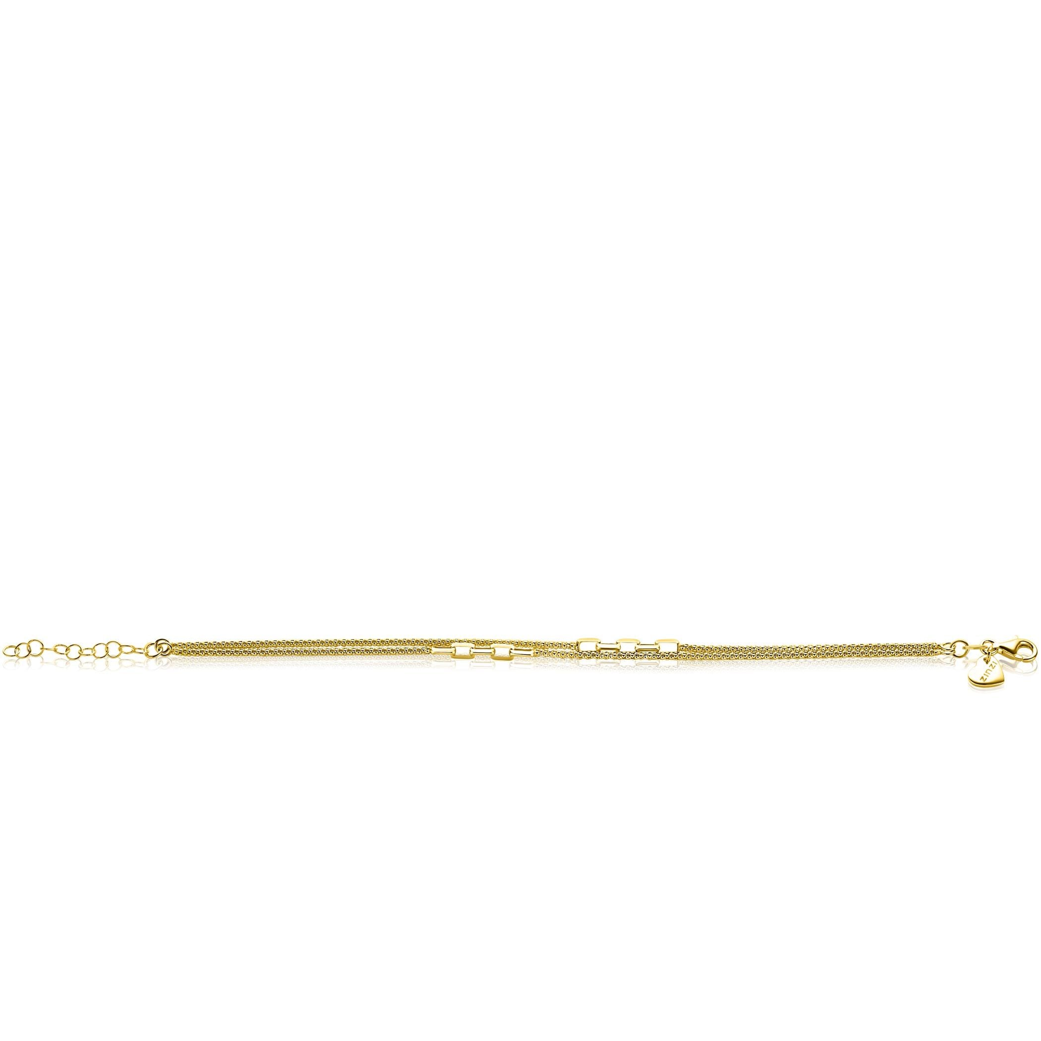 ZINZI Verguld Zilveren Armband - ZIA2709G