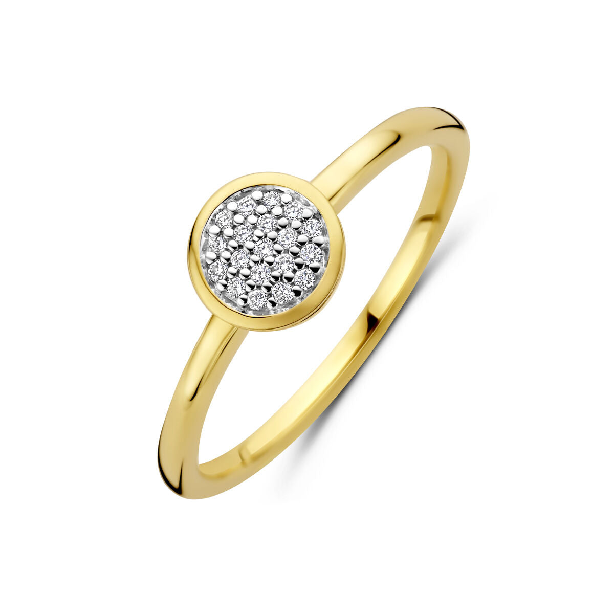 Fantasy Collection Ring diamant 0.06ct h si 14K geelgoud