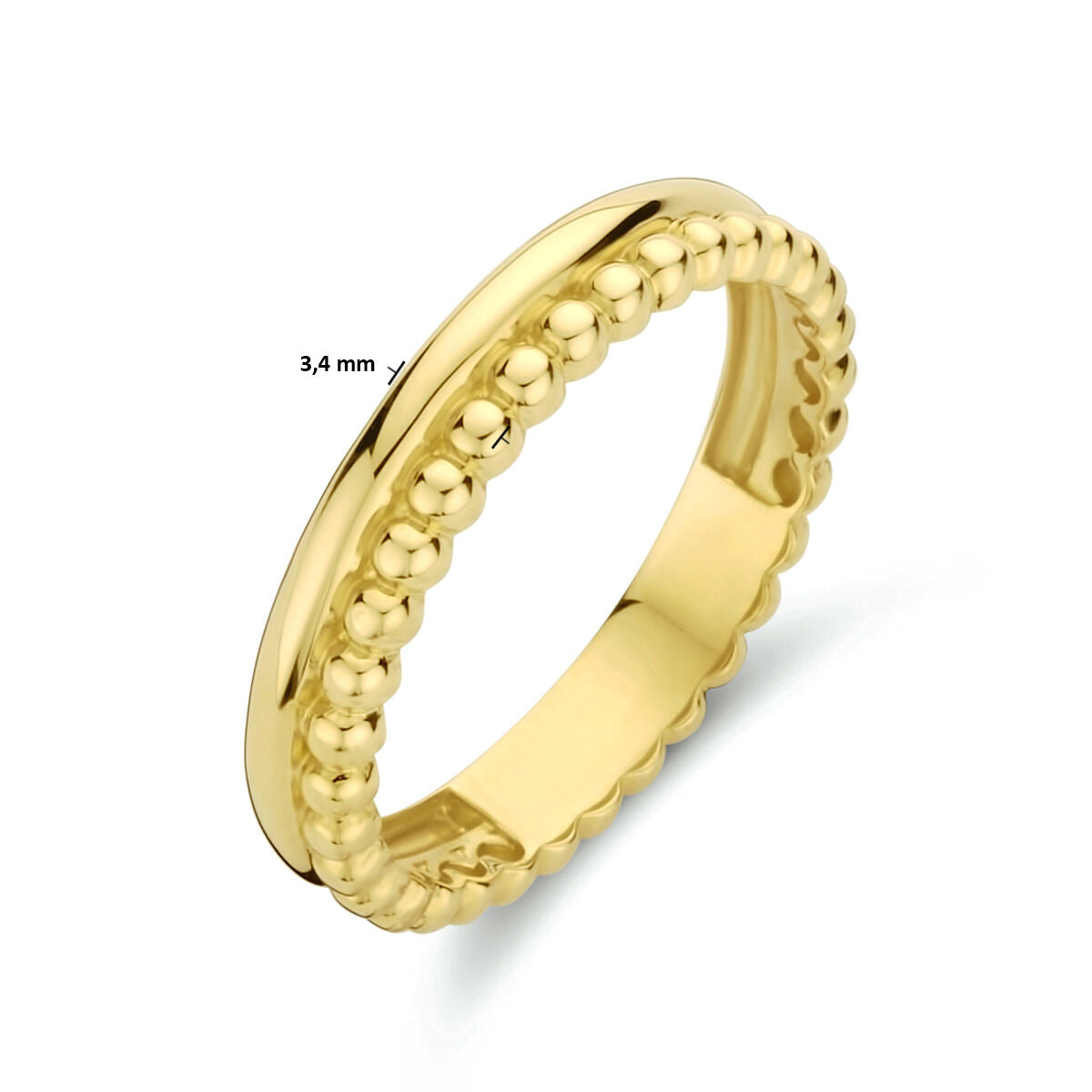 Fantasy Collection 9K ring bolletjes 9K geelgoud