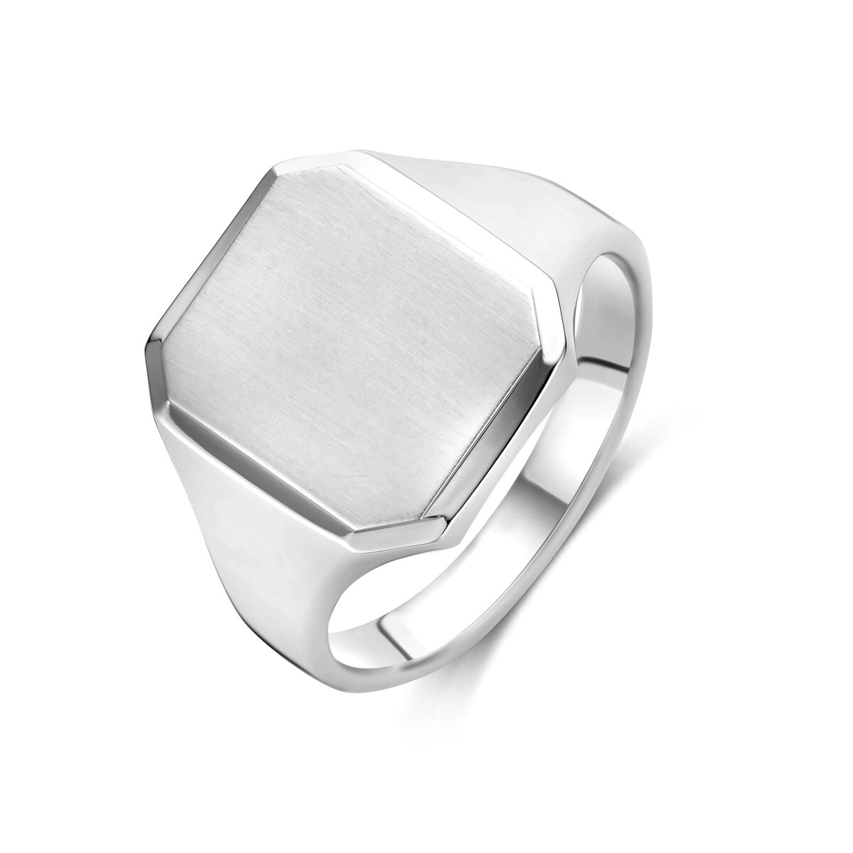 Fantasy Collection Graveerring poli/mat zilver