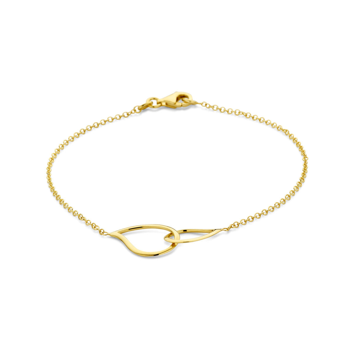 Fantasy Collection Armband druppel 19 cm 14K geelgoud