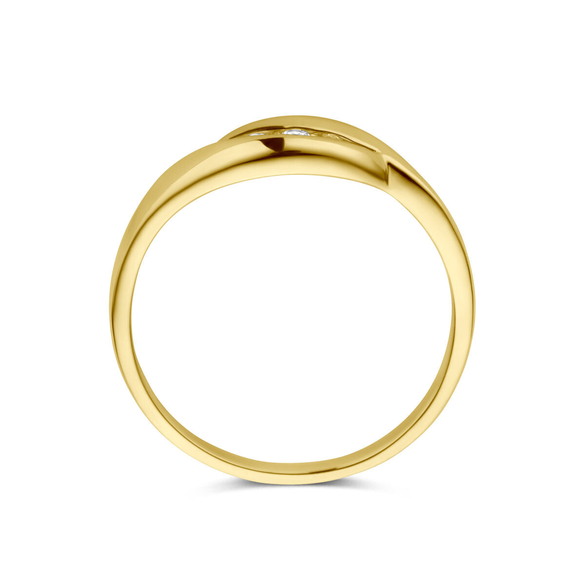 Fantasy Collection Ring zirkonia 14K geelgoud