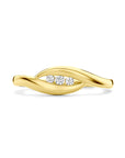 14K Geelgouden Ring Zirkonia 4034079 - PansiteNederland.nl