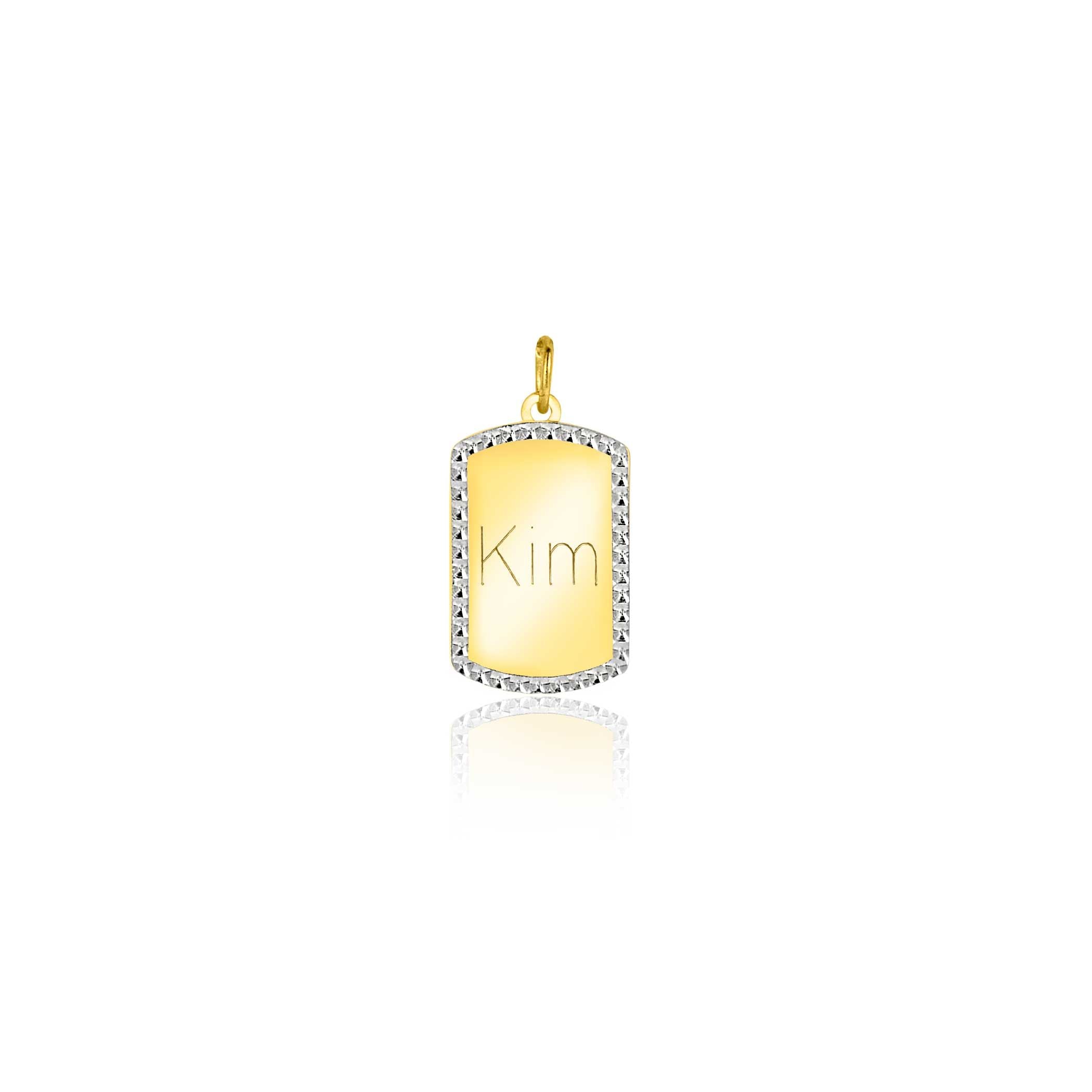 ZINZI 14K Gouden Hanger ZGH365-14 zilver