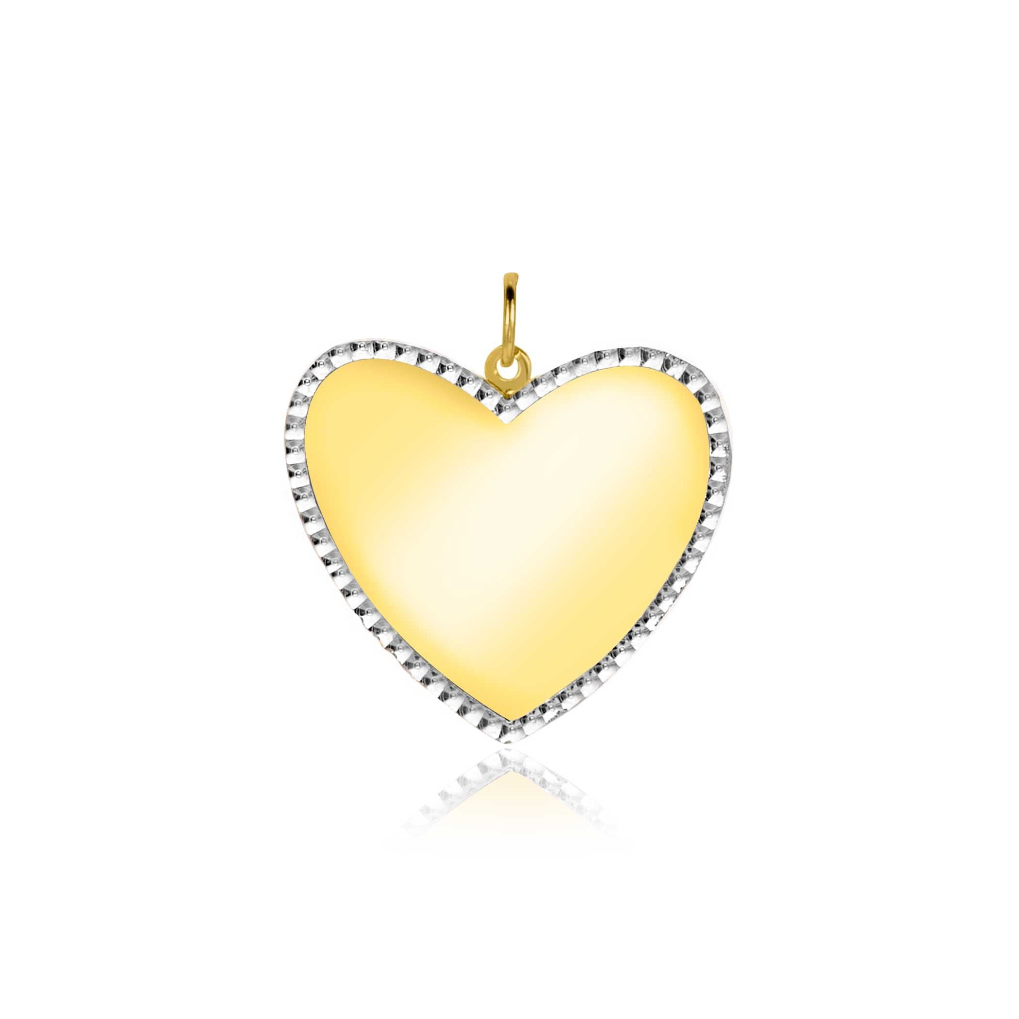 ZINZI 14K Gouden Hanger ZGH364-19 19mm zilver