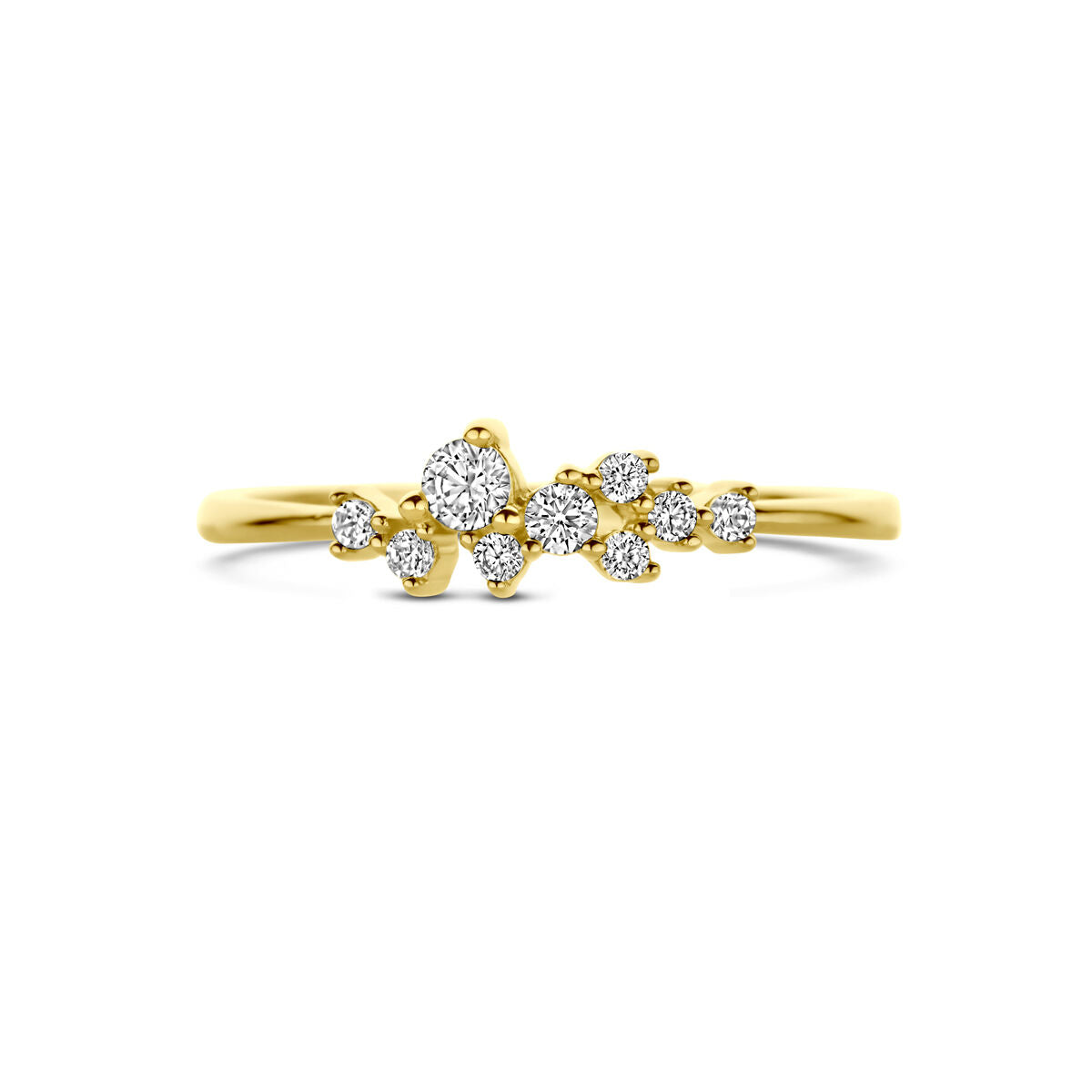 Fantasy Collection 9K ring zirkonia 9K geelgoud