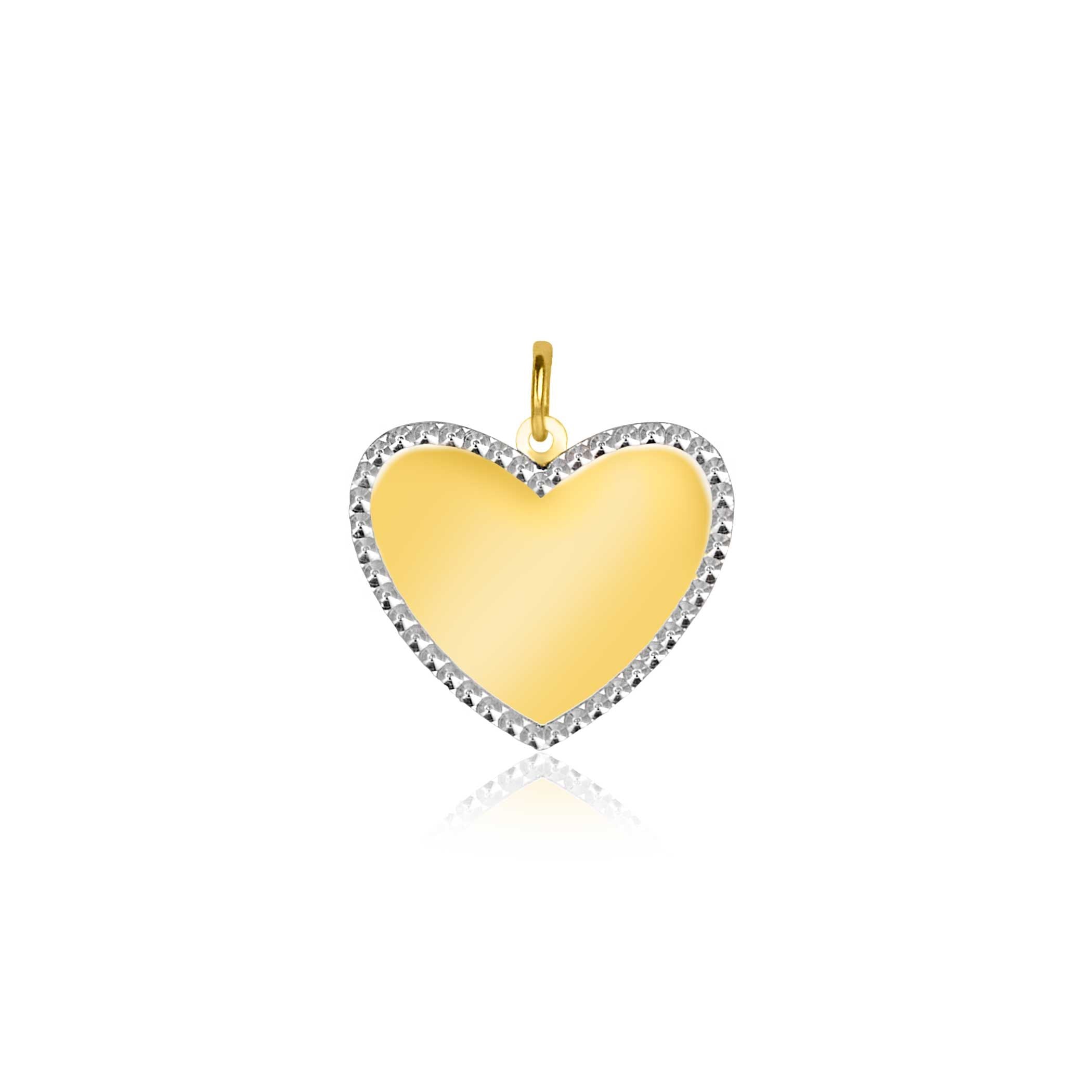 ZINZI 14K Gouden Hanger ZGH364-15 15mm zilver