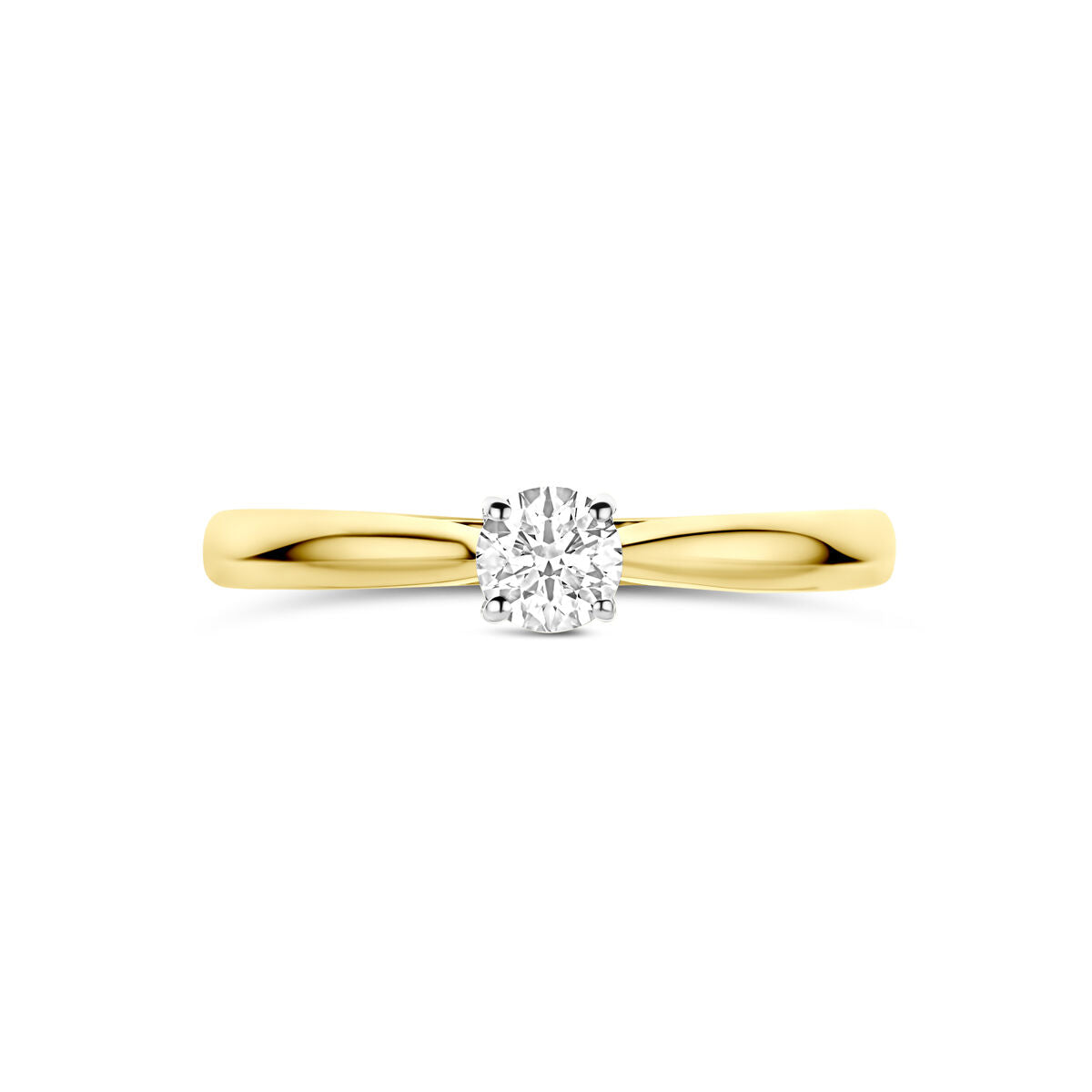 Fantasy Collection Ring lab grown diamant 0.25ct h si 14K bicolor goud