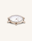 Rosefield horloge MWR-M42 THE MERCER White Rosegold - PansiteNederland.nl