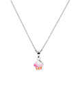 zilver gerhodineerd collier cupcake 36 + 4 cm 1337293 - PansiteNederland.nl
