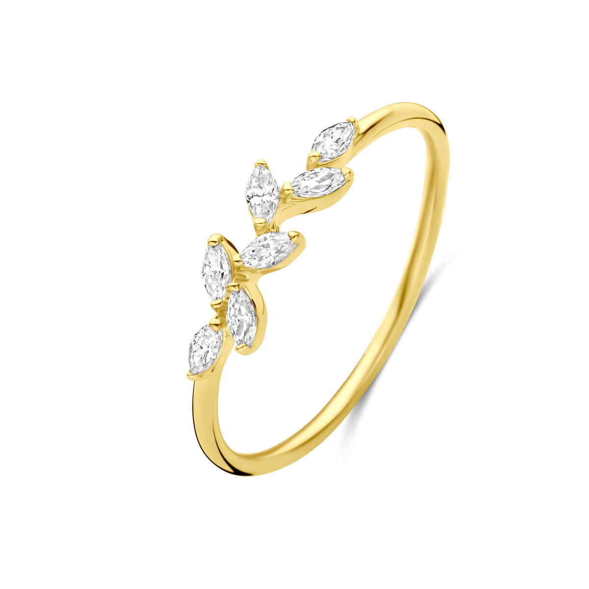 Fantasy Collection Ring zirkonia 14K geelgoud