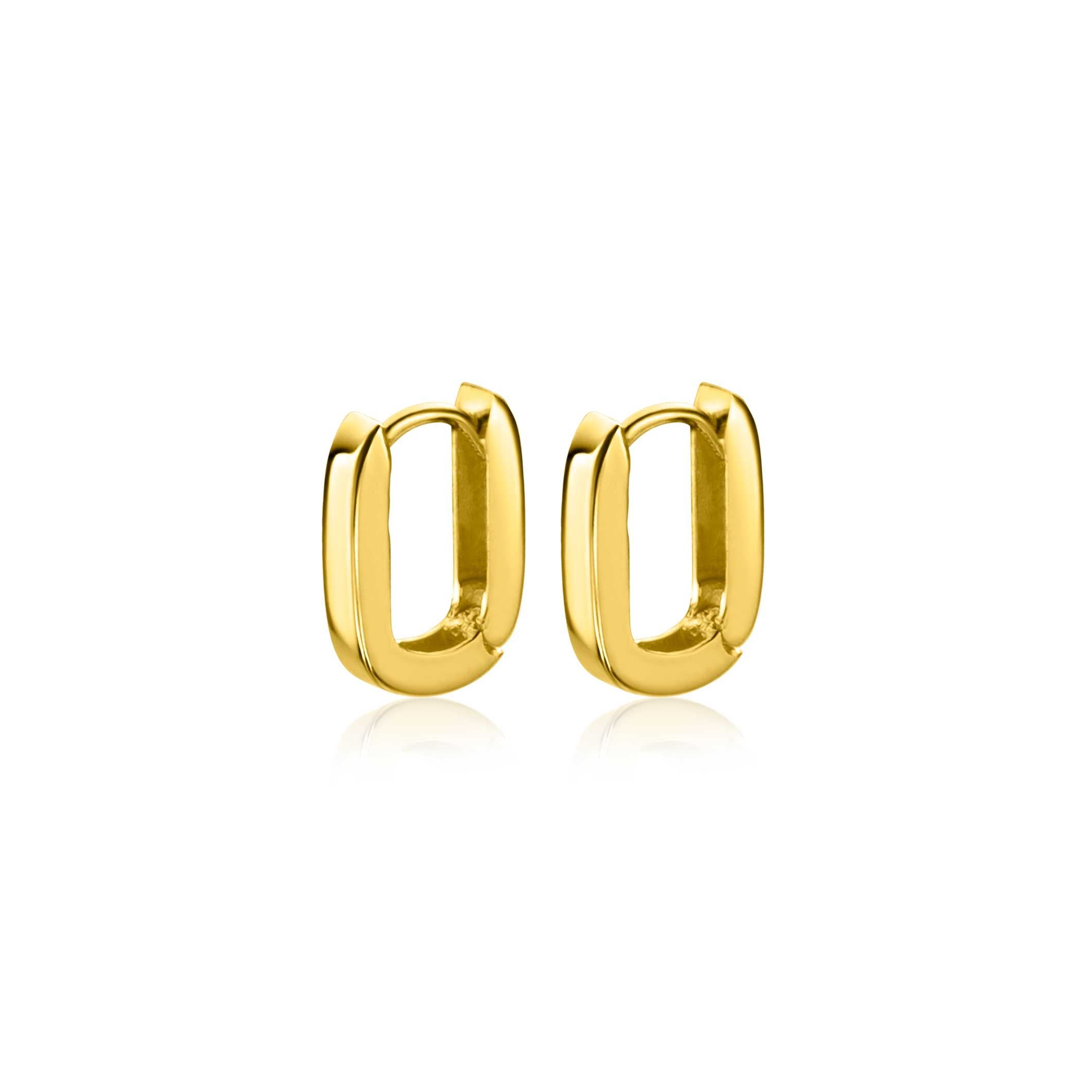 ZINZI 14K Gouden Oorbellen ZGO408 10mm