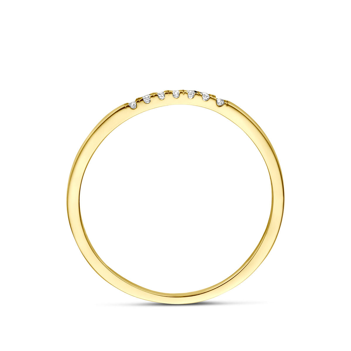 Fantasy Collection Ring zirkonia 14K geelgoud