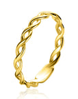 ZINZI Gold 14 krt gouden ring Infinity 2,5mm breed ZGR367 - PansiteNederland.nl