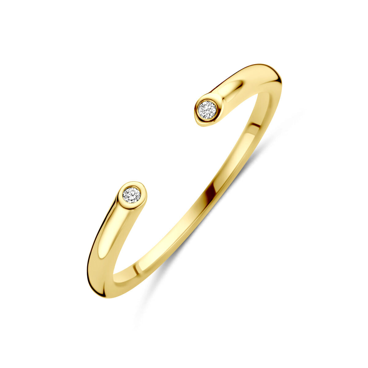 Fantasy Collection Ring diamant 0.01ct 14K geelgoud