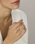 14K Bicolor Gouden Geel/Wit Ring Diamant 0.13Ct H Si 4209065 - PansiteNederland.nl