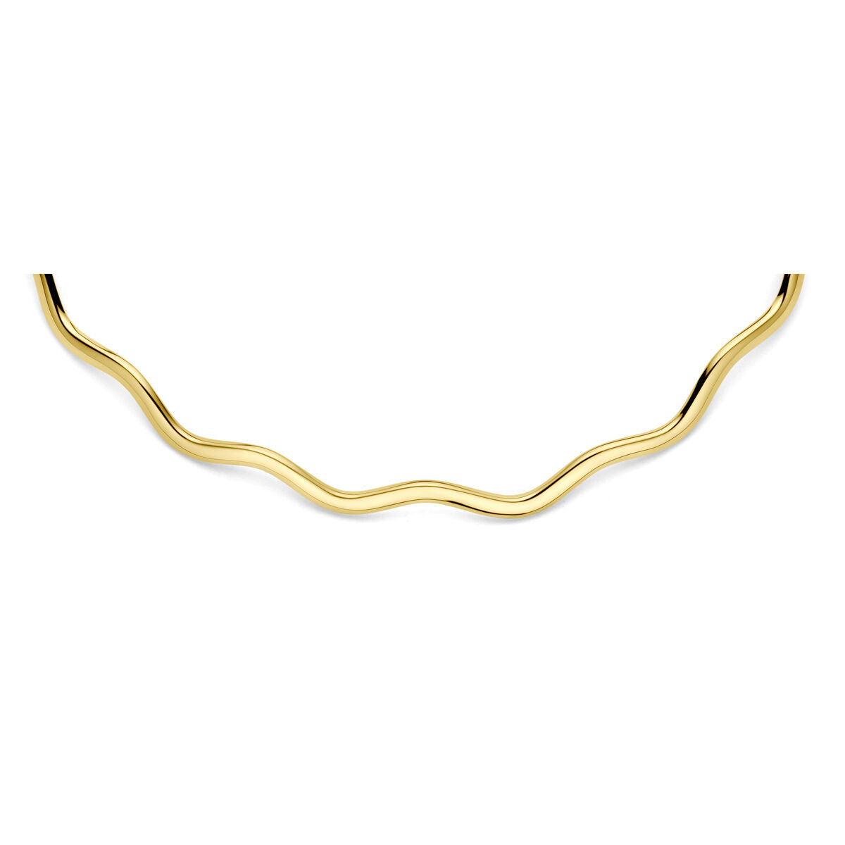 Fantasy Collection Collier spang 3,5 mm 41 + 4 cm 14K geelgoud