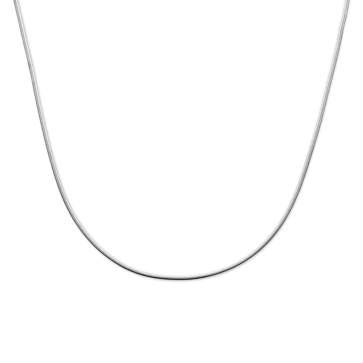 Fantasy Collection Collier gourmette 2 mm 40 + 4 cm zilver