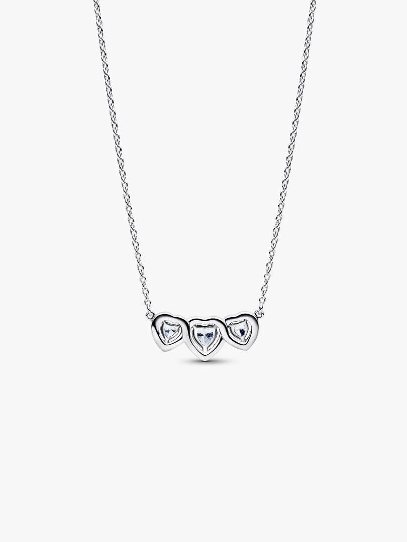 Pandora Halo Hart Ketting 394412C01 - PansiteNederland.nl