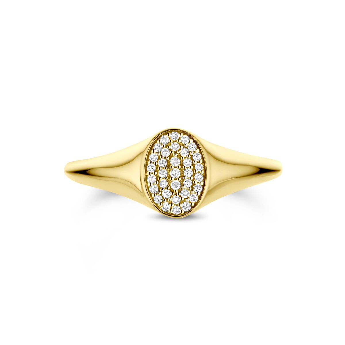 Fantasy Collection Ring diamant 0.09ct h si 14K geelgoud