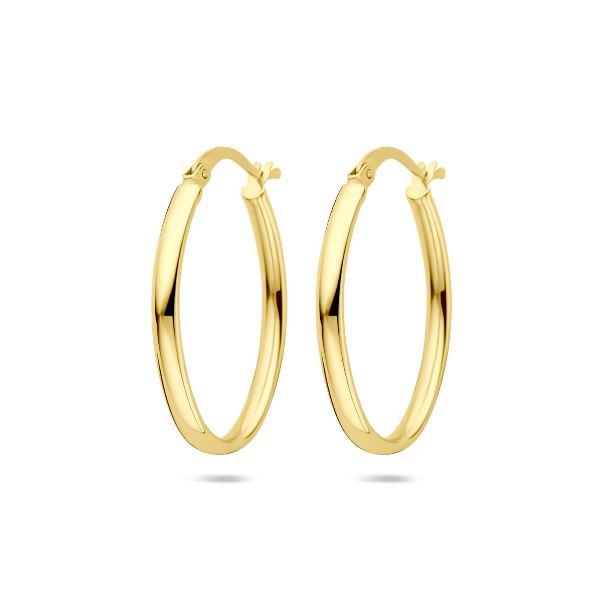 14K geelgouden oorringen 27 mm - 4033504