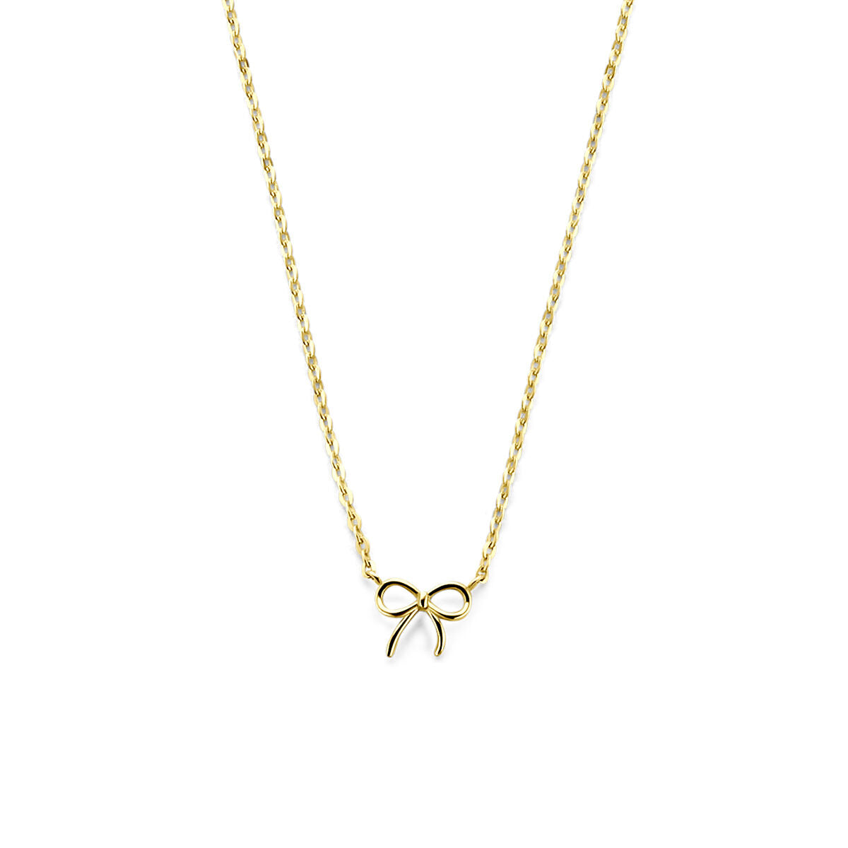 Fantasy Collection 9K collier strik 41 - 43 - 45 cm 9K geelgoud