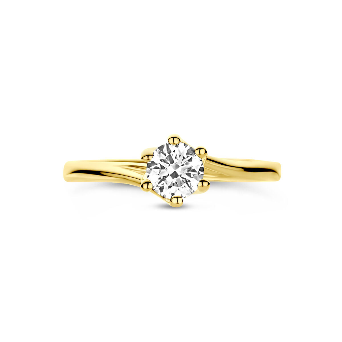 Fantasy Collection Ring lab grown diamant 0.50ct g vs 14K geelgoud