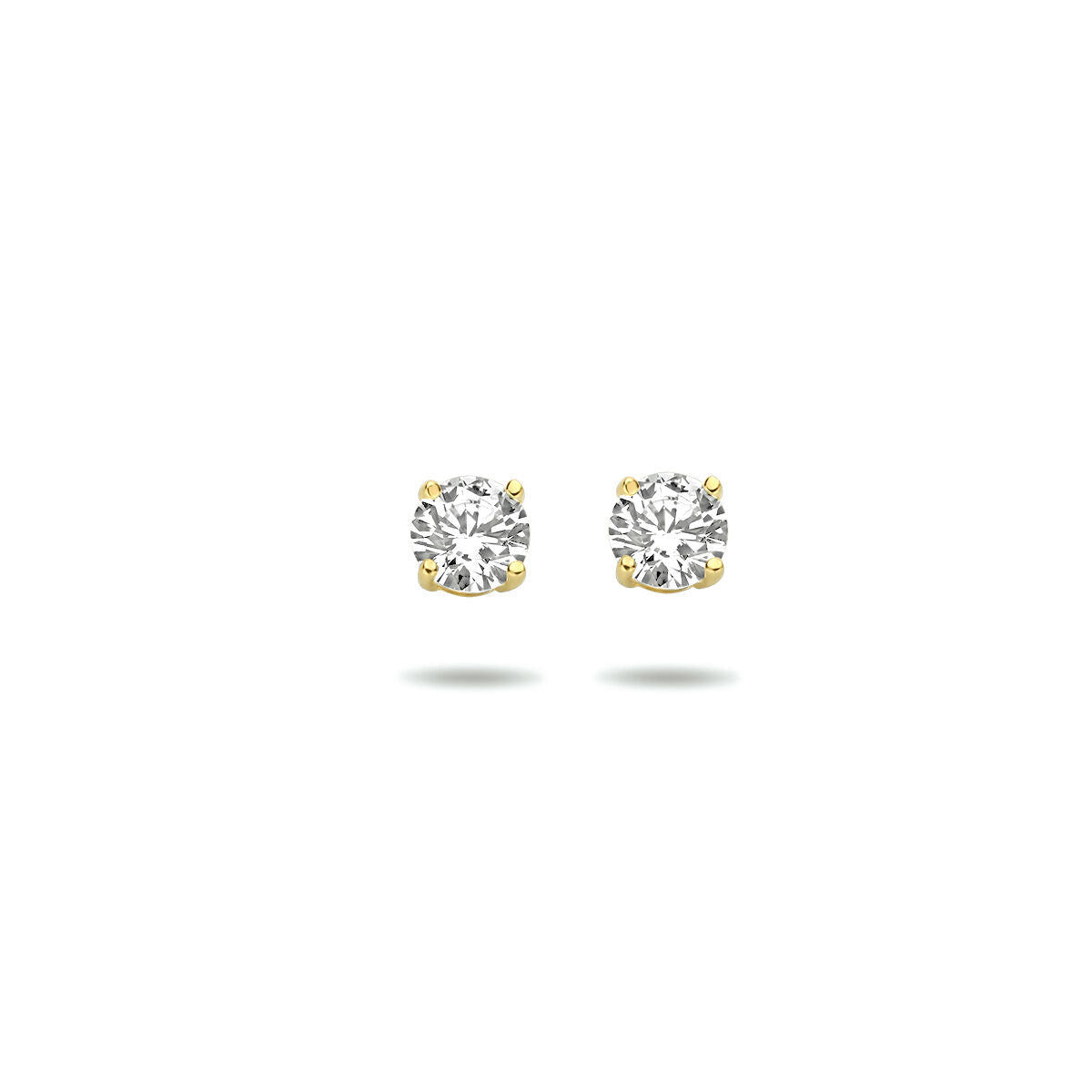 Fantasy Collection Oorbellen zirkonia 14K geelgoud
