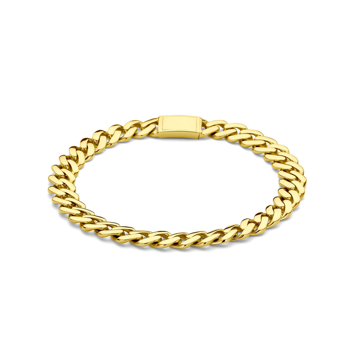 Fantasy Collection Armband gourmette massief 7,5 mm 20 cm 18K geelgoud