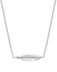 zilver gerhodineerd collier veer 40,5 + 3 cm 1337222 - PansiteNederland.nl