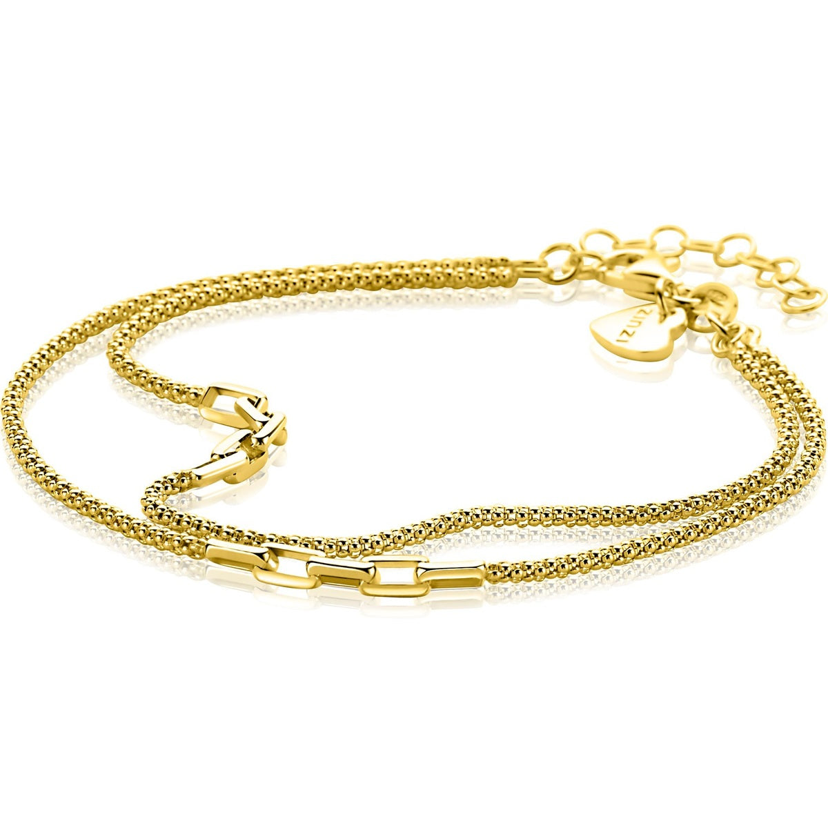 ZINZI Verguld Zilveren Armband - ZIA2709G