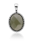 Sparkling Jewels Hanger | Silver - Lime Jade Twist SP21-G64 - PansiteNederland.nl