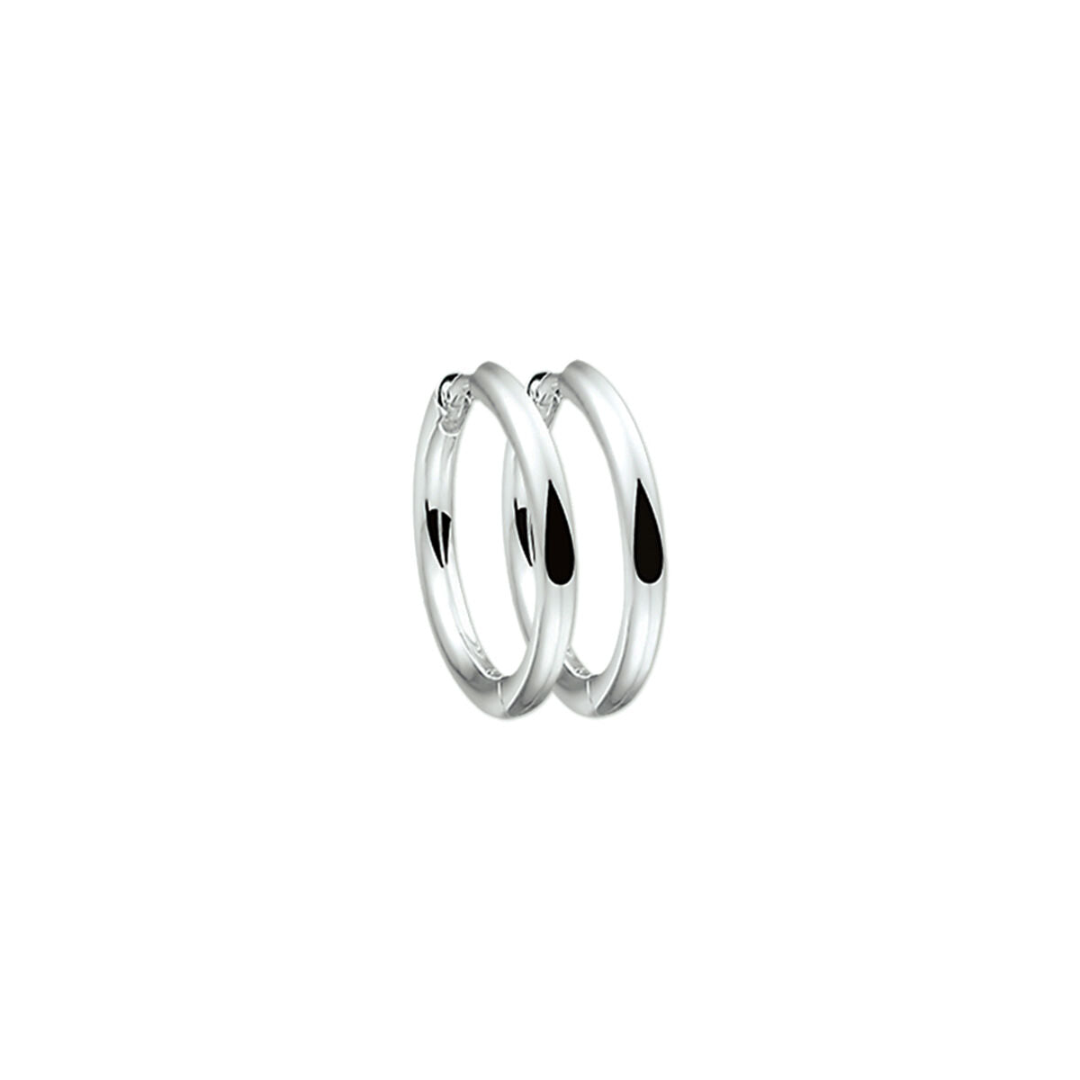 Fantasy Collection Oorbellen mm rond zilver