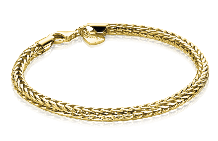 ZINZI Verguld Zilveren Armband 19,5 cm geel - ZIA1925G