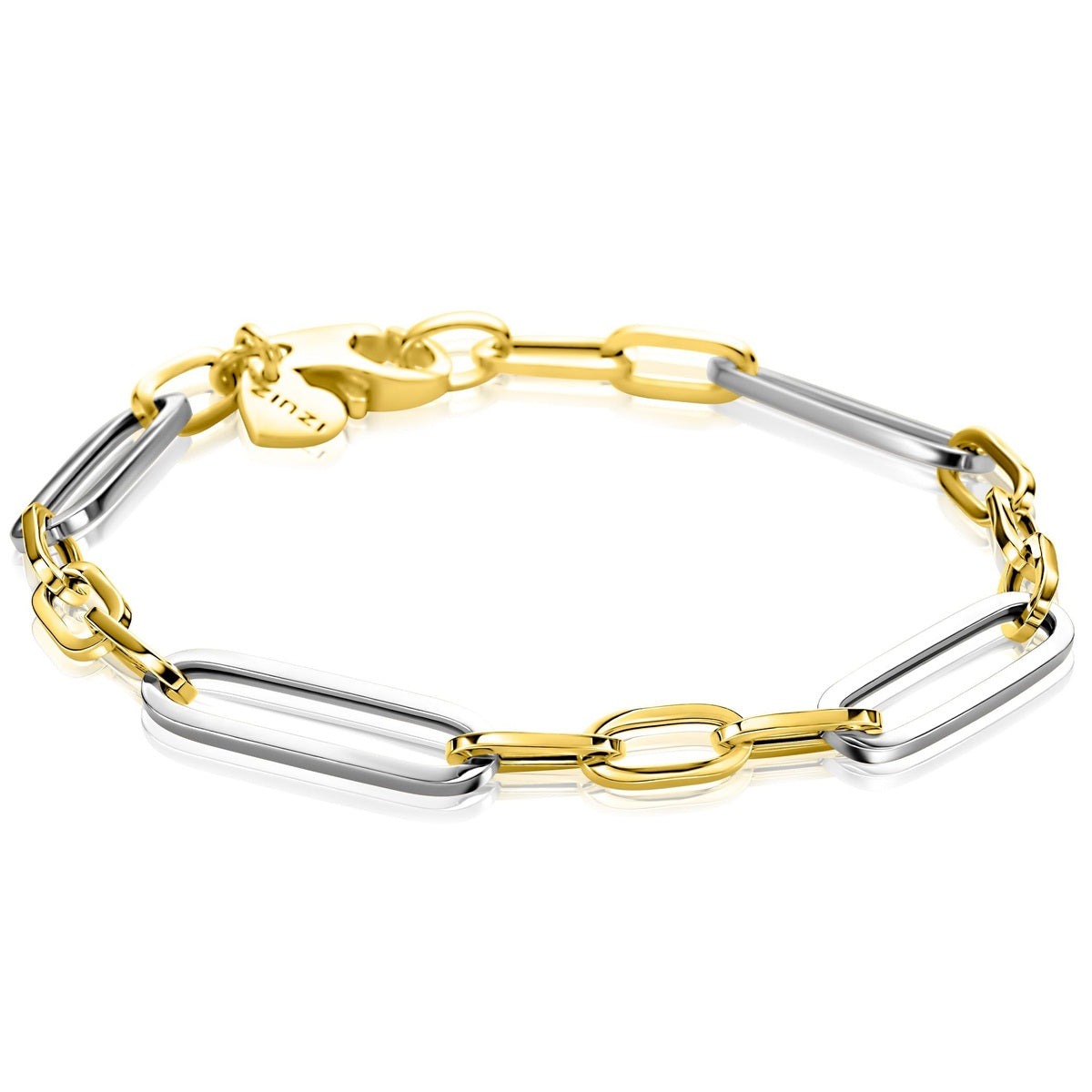 ZINZI Verguld Zilveren Armband 20 cm - ZIA2752