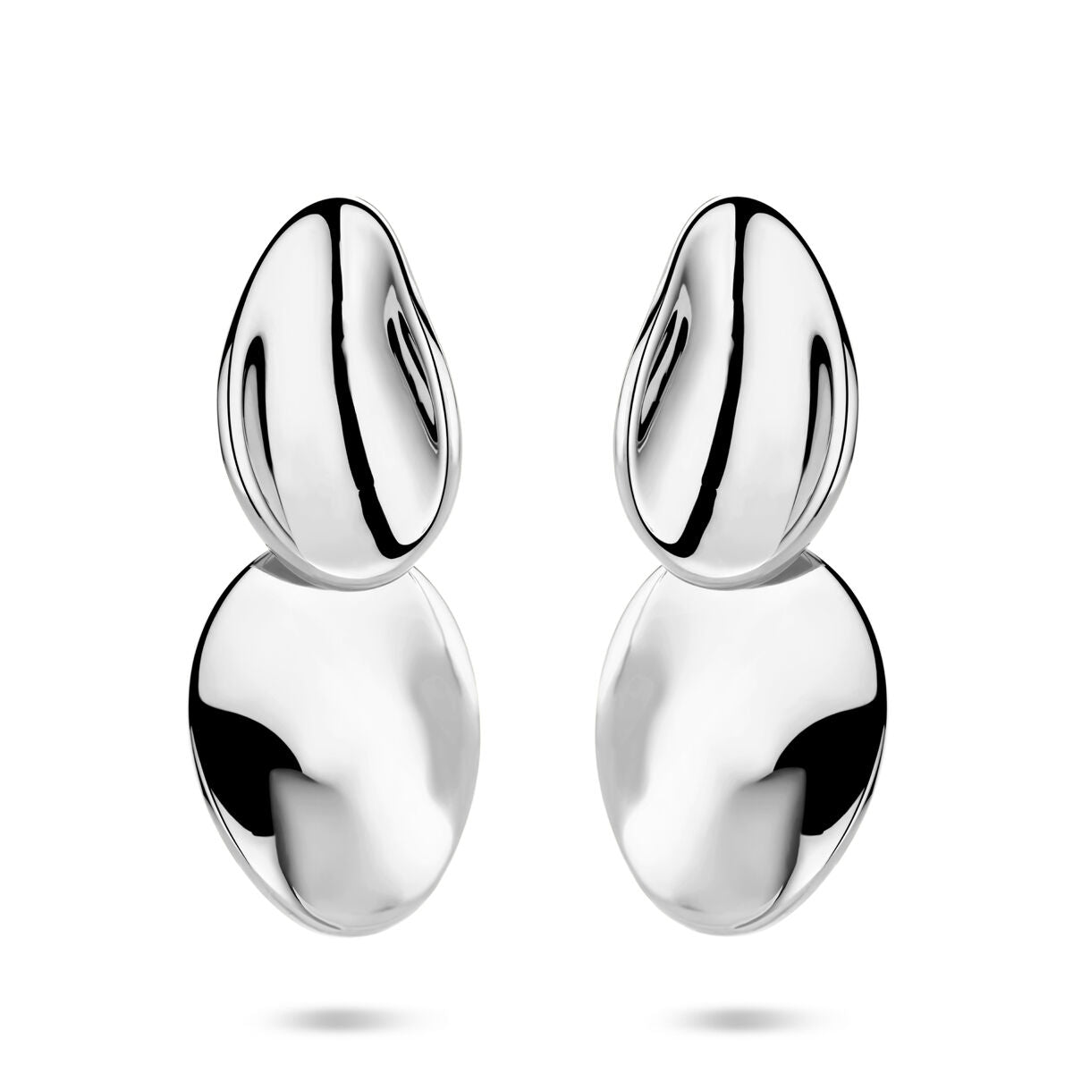 Fantasy Collection Hangende oorbellen 32 mm zilver