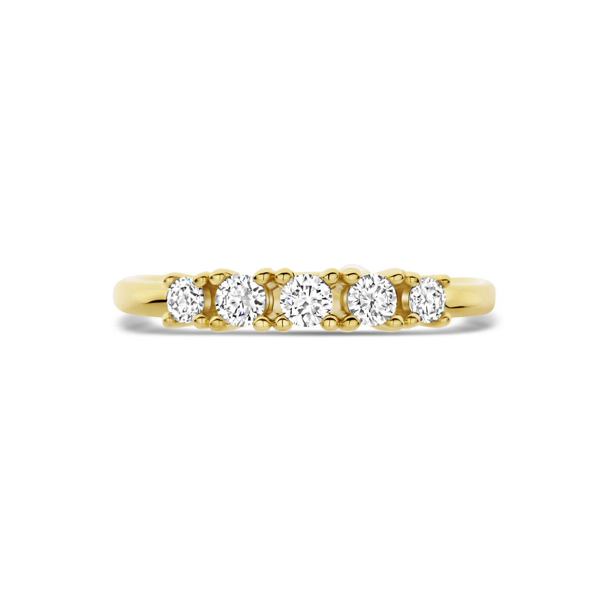 Fantasy Collection Ring lab grown diamant 0.32ct f vs 14K geelgoud