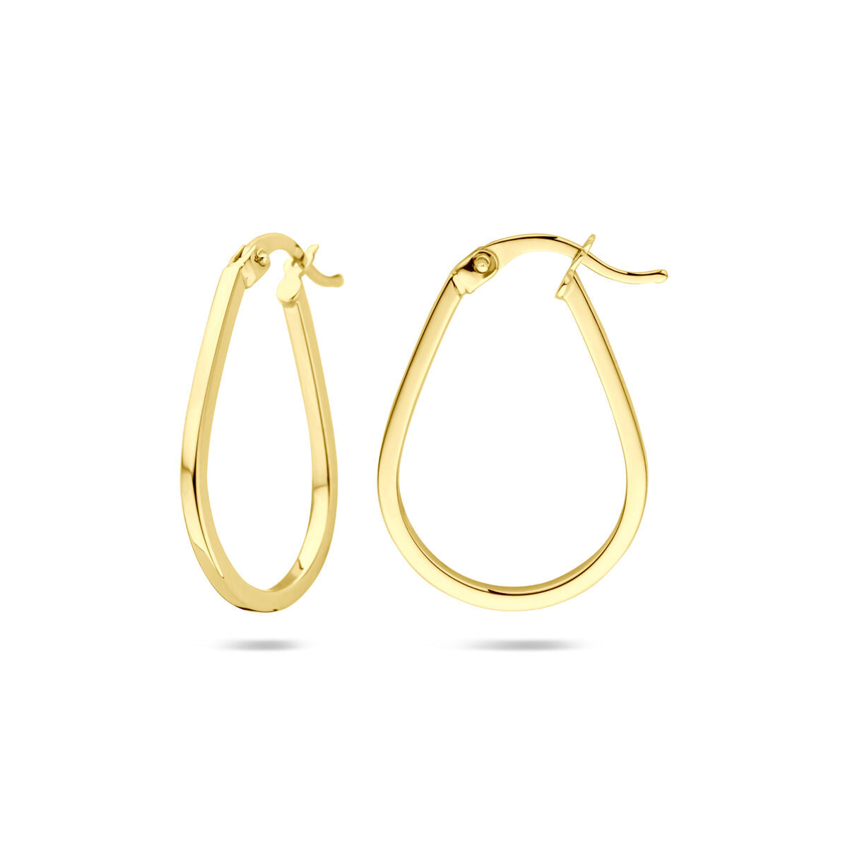 14K geelgouden oorringen 25 mm - 4033501