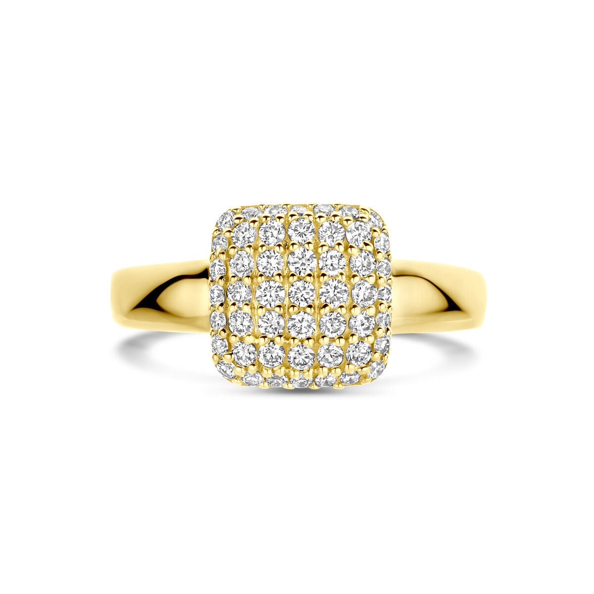 Fantasy Collection Ring lab grown diamant 0.50ct h si 14K geelgoud