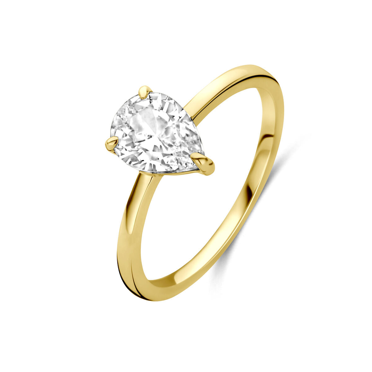 Fantasy Collection Ring zirkonia 14K geelgoud