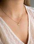 Zinzi Gold 14 krt gouden hanger met glanzend hartje van 11mm ZGH363-11 (zonder collier) - PansiteNederland.nl