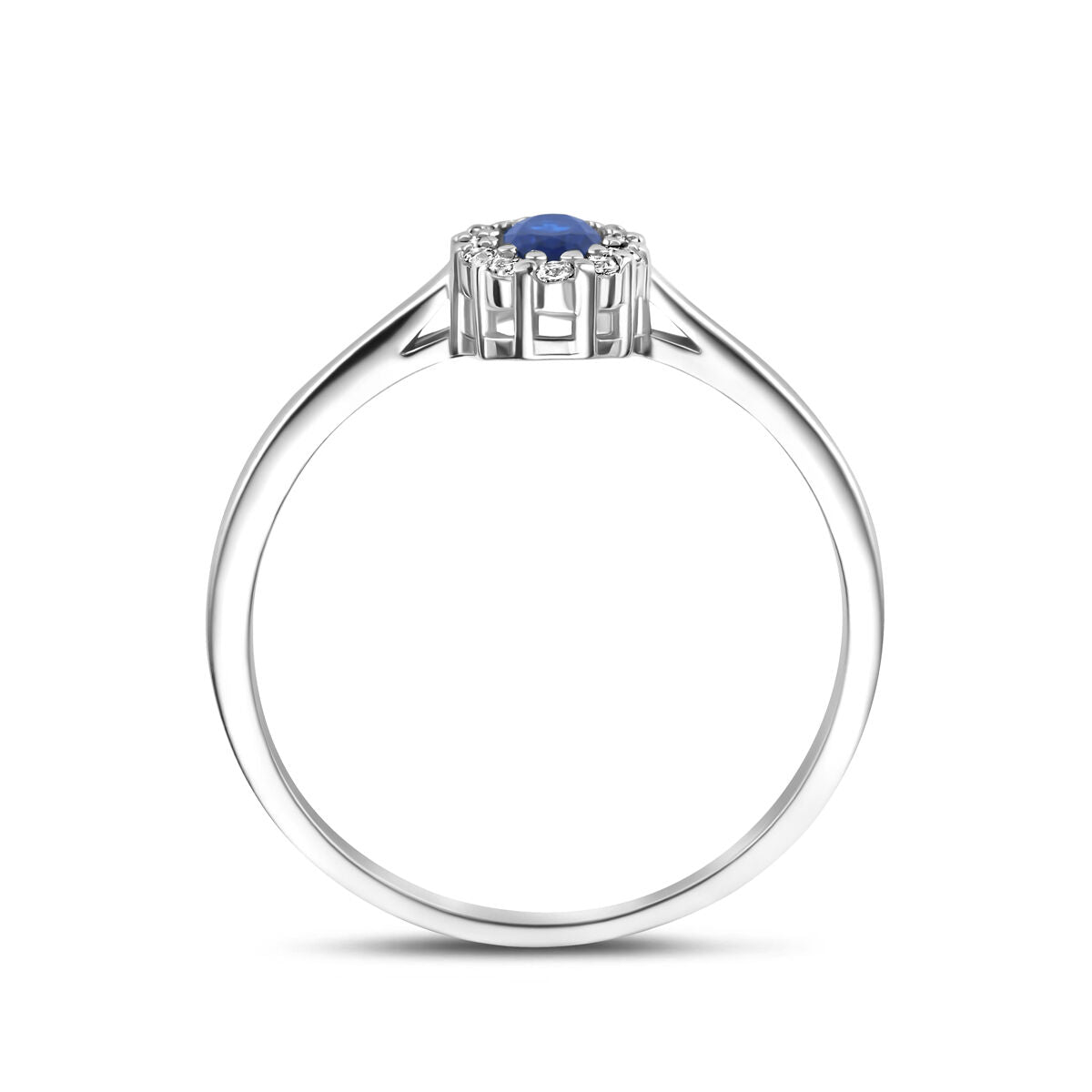Fantasy Collection Ring saffier zirkonia zilver