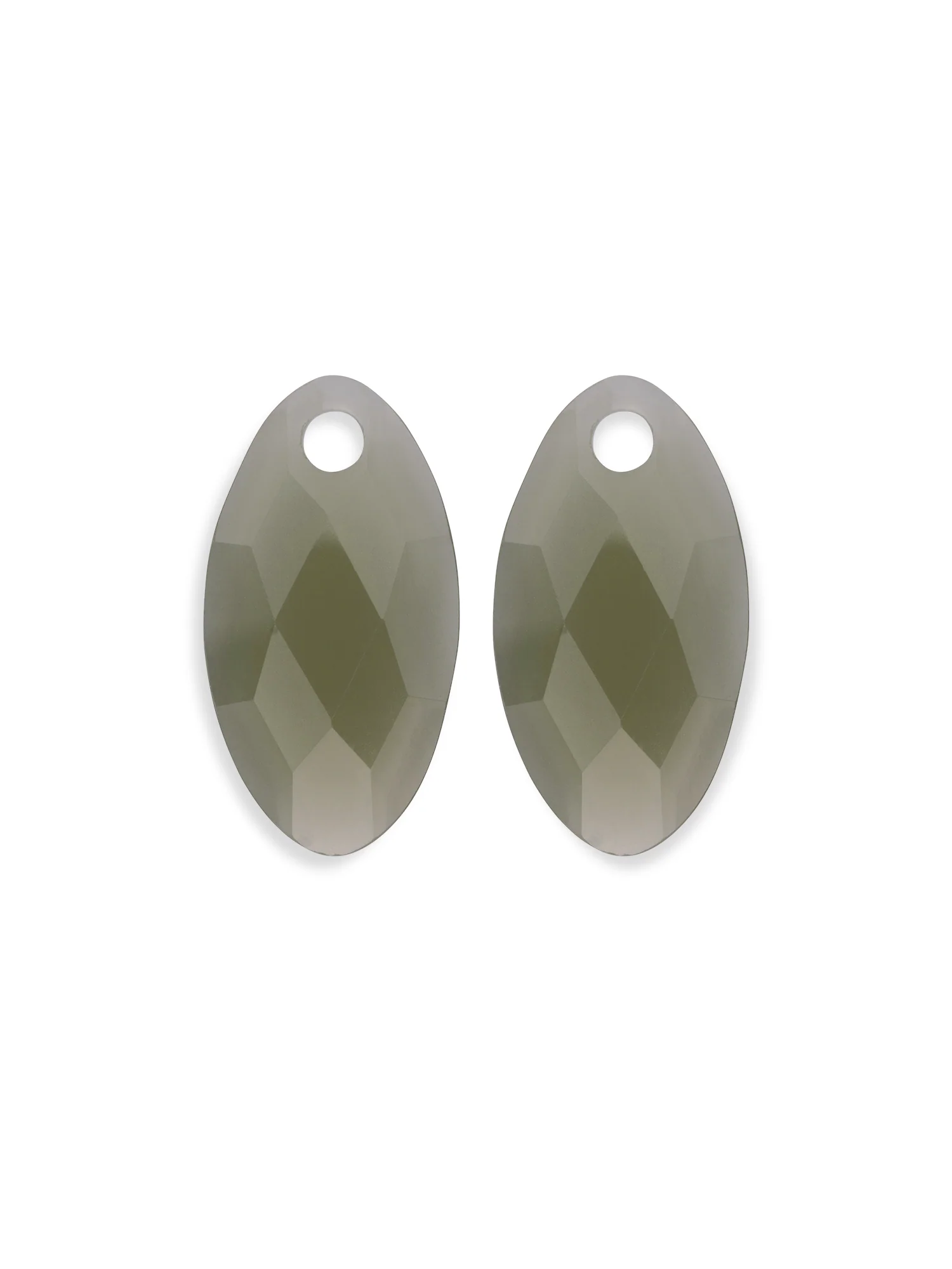 Sparkling Jewels Oorstenen Leaf - Lime Jade EAGEM64-FCLF-S