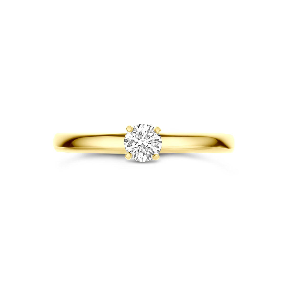 Fantasy Collection Ring lab grown diamant 0.25ct g vs 14K geelgoud